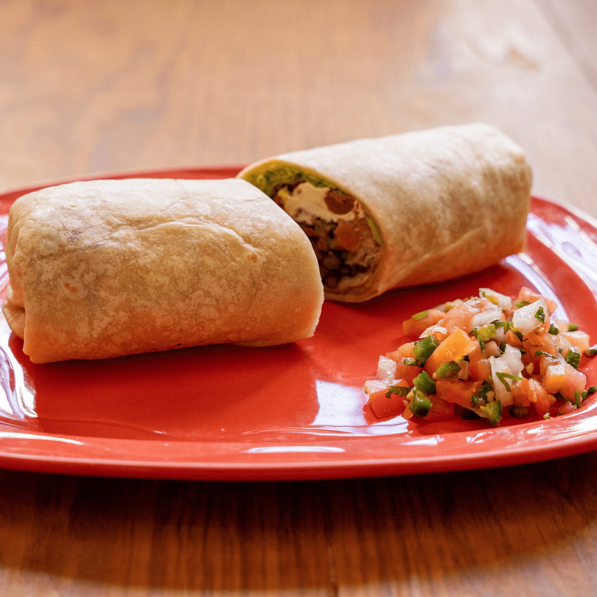 Picadillo Burrito.