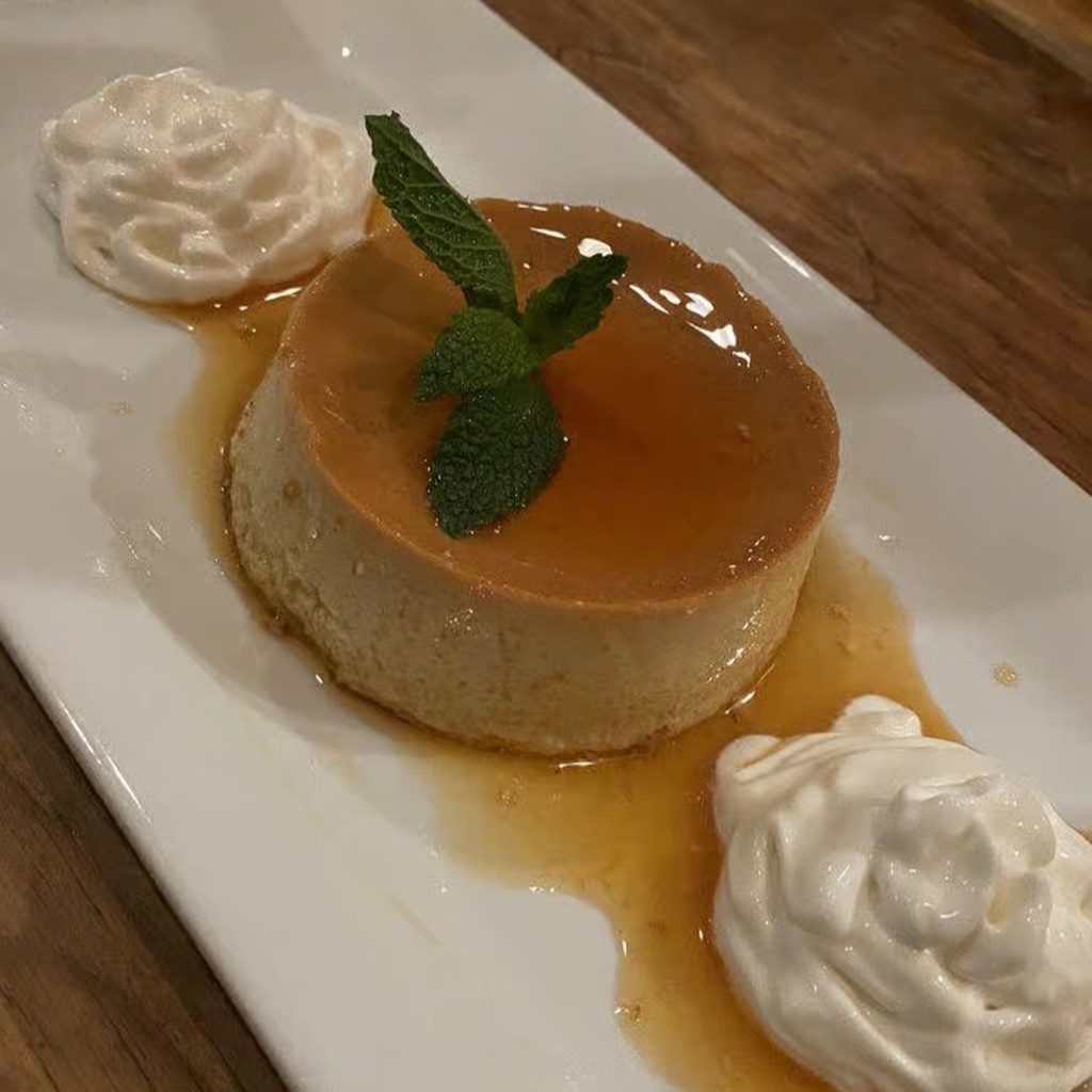 Homemade Flan.