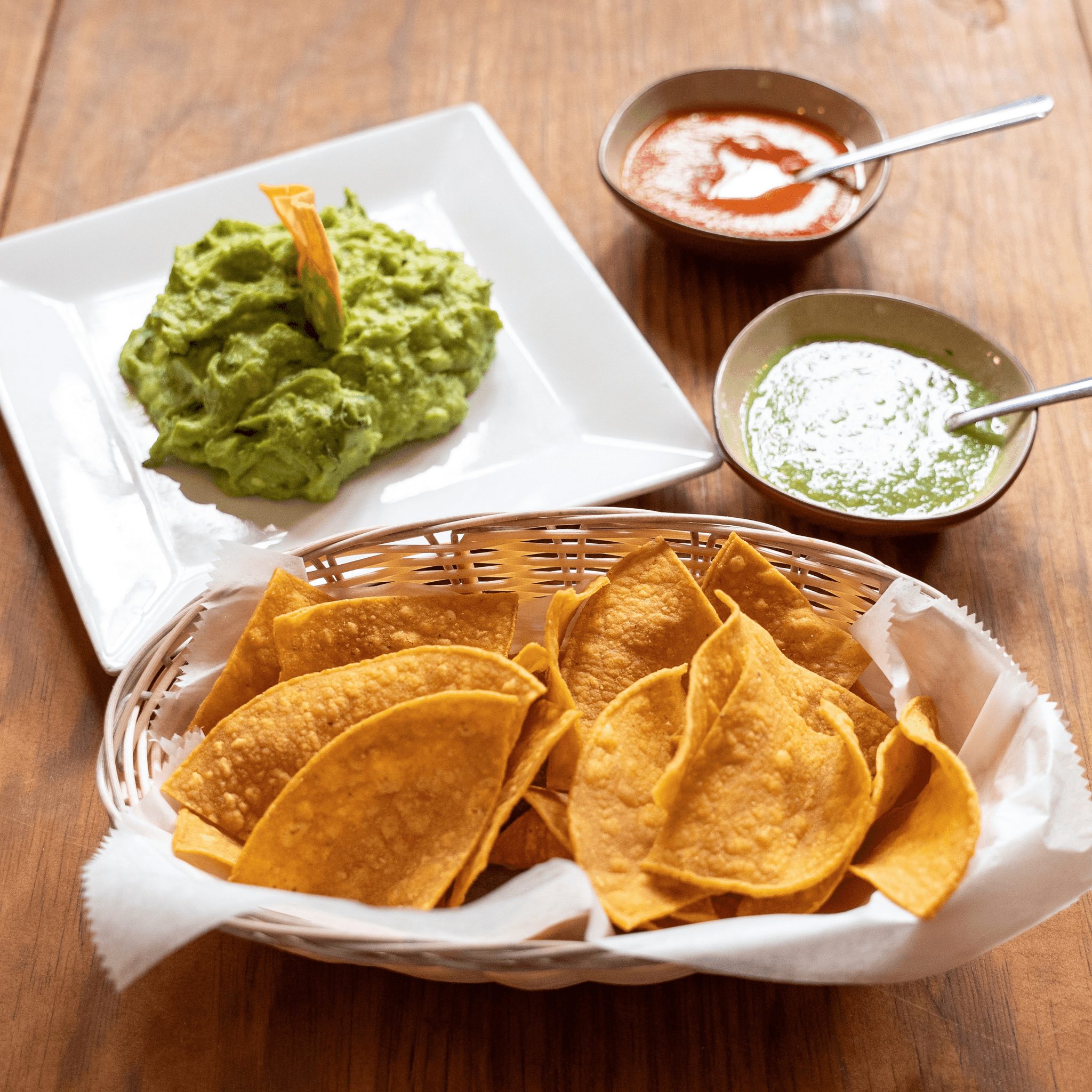 Guacamole and Chips.