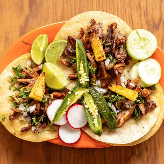 Al Pastor Tacos.