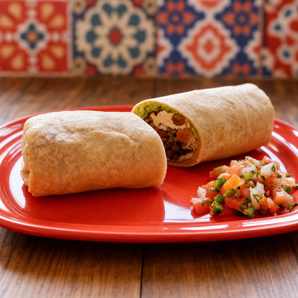 Picadillo Burrito.