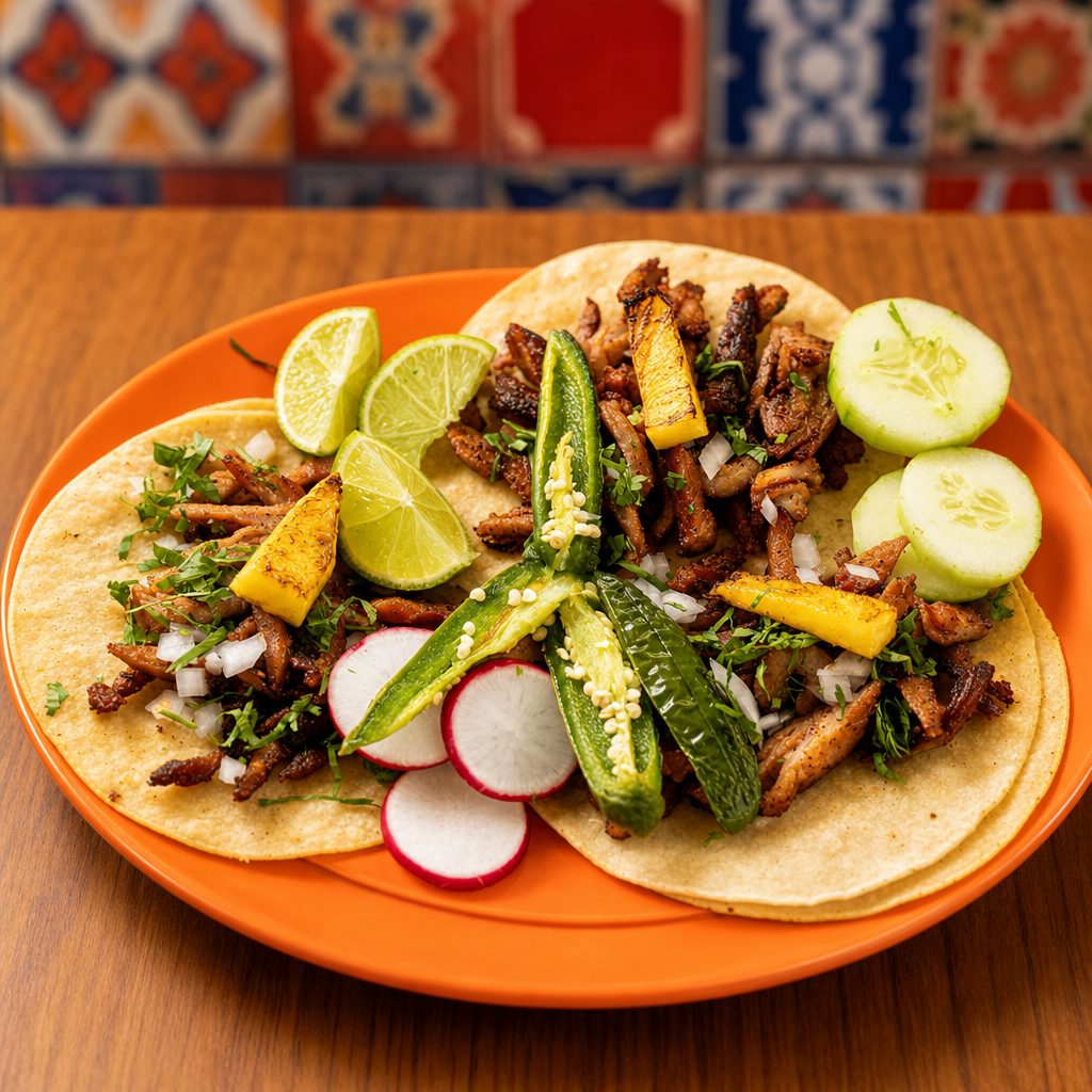 Al Pastor Tacos.