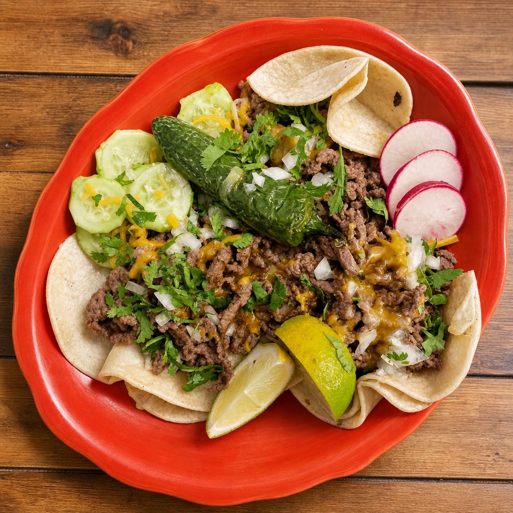 Bistec Tacos.