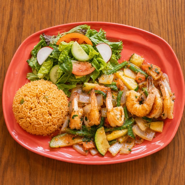 Camarones a La Mexicana.
