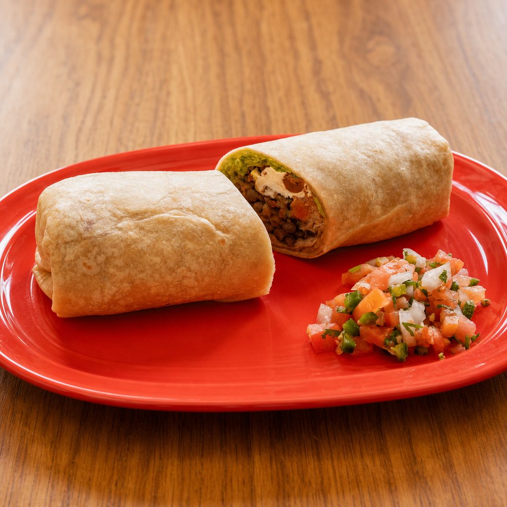 Al Pastor Burrito.