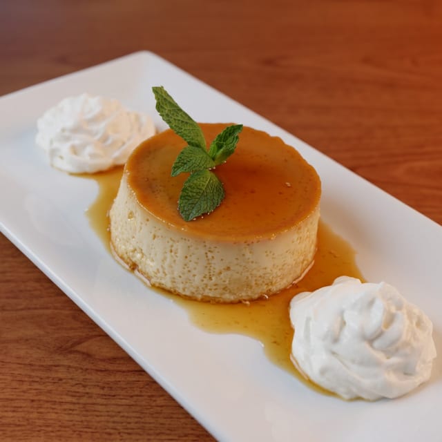 Homemade Flan.