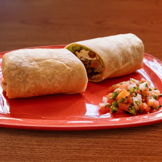 Picadillo Burrito.