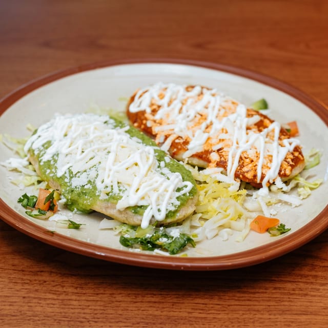 Tlacoyos.