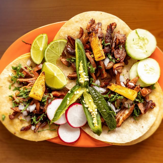 Al Pastor Tacos.