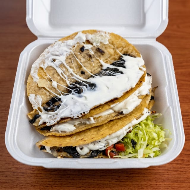 Huitlacoche Quesadillas.